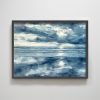 Modern Natural Landscape Decorative Painting Blue Sky Waves Texture Print Wall Painting for Decoration - Image 2